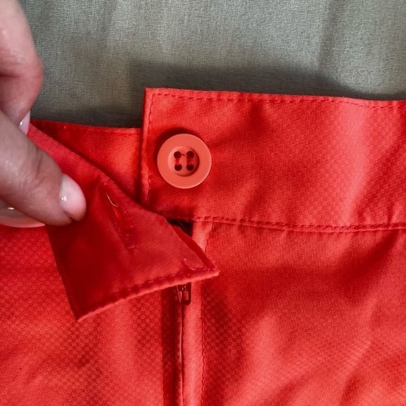 Wilson Tennis A Line Skirt Womens 8 Coral Pleated Back Zip Performance Athletic - Picture 9 of 14